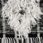 Ankara Beating with Love Shaped Tassel