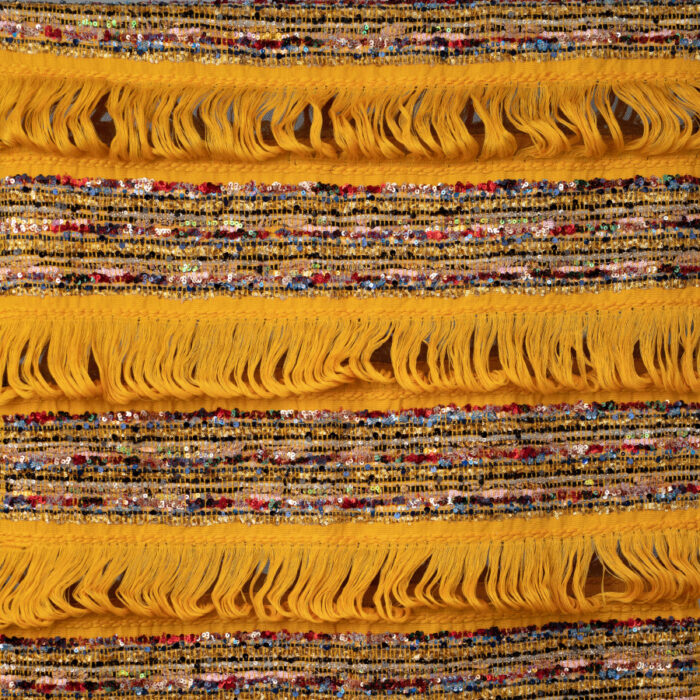 Yellow Gold Blings and Bubble Tassel