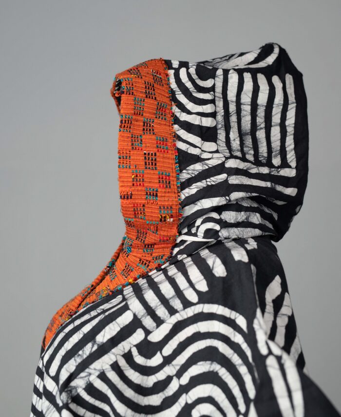 Kimono Embellished with Orange Mix Diakwu - Image 2