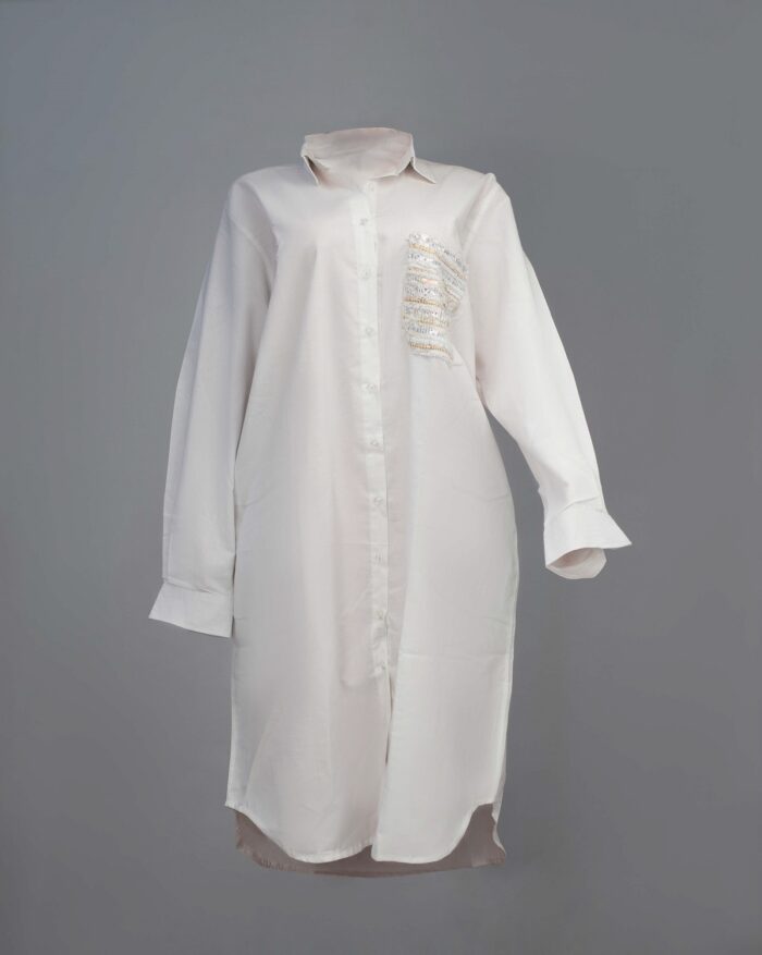 BAGGY-FIT SHIRT GOWN